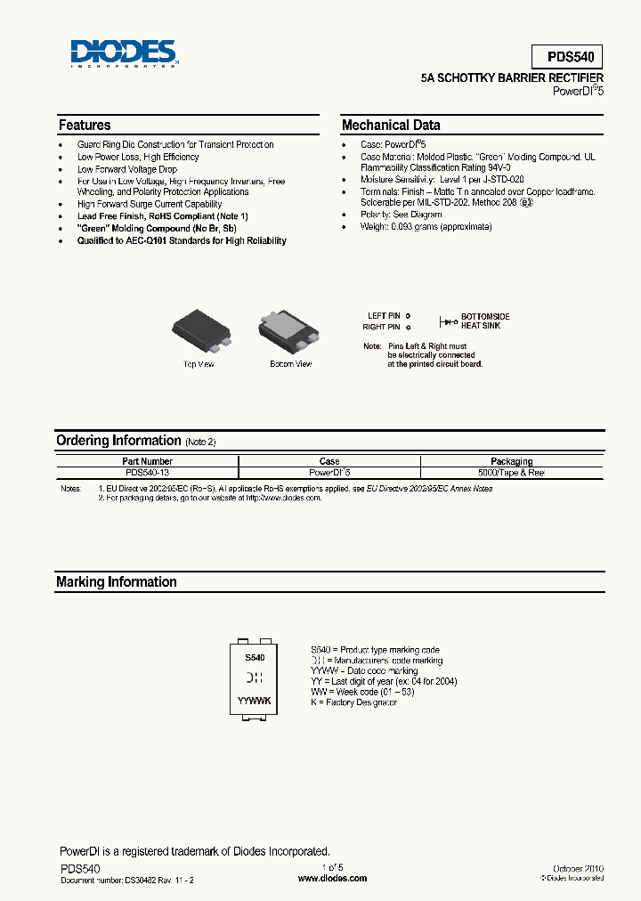 PDS540-1310_2326649.PDF Datasheet