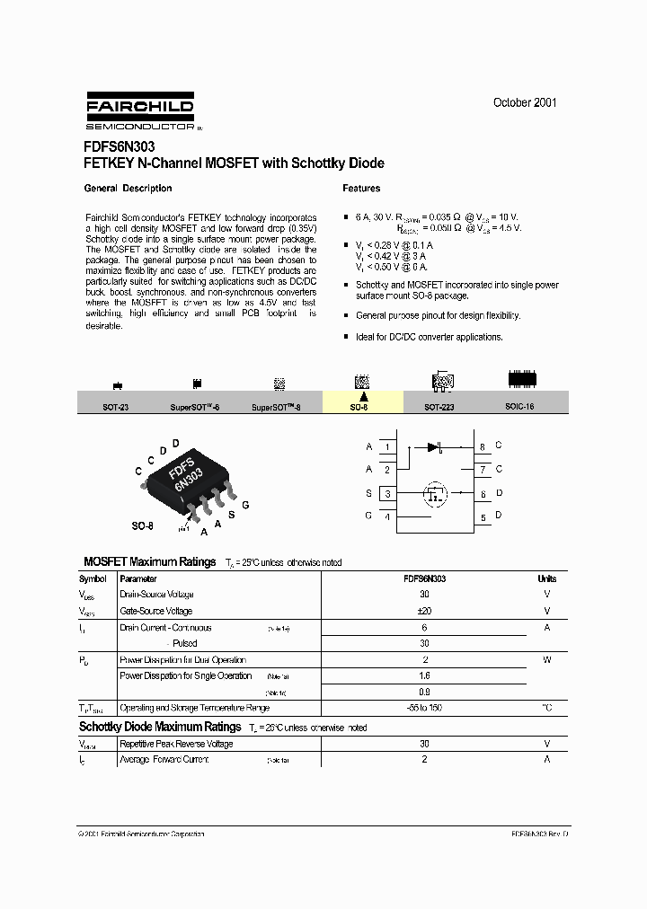 FDFS6N303_2356297.PDF Datasheet