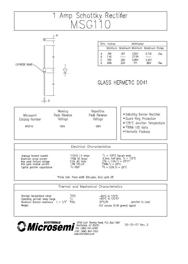 MSG110_2383993.PDF Datasheet