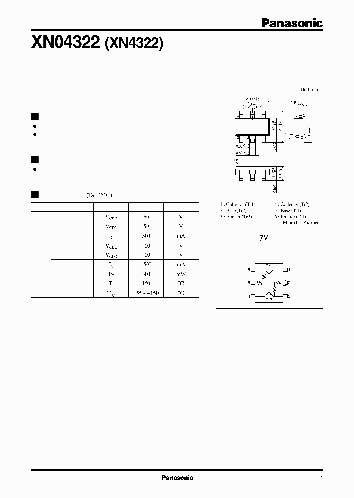 XN04322XN4322_2389622.PDF Datasheet