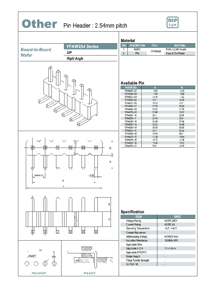 YFAW254-04_2392591.PDF Datasheet