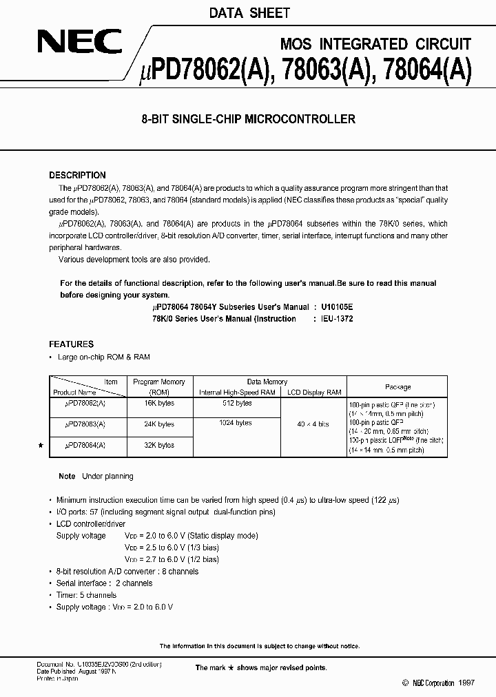 UPD78062GFA-XXX-3BA_2403927.PDF Datasheet