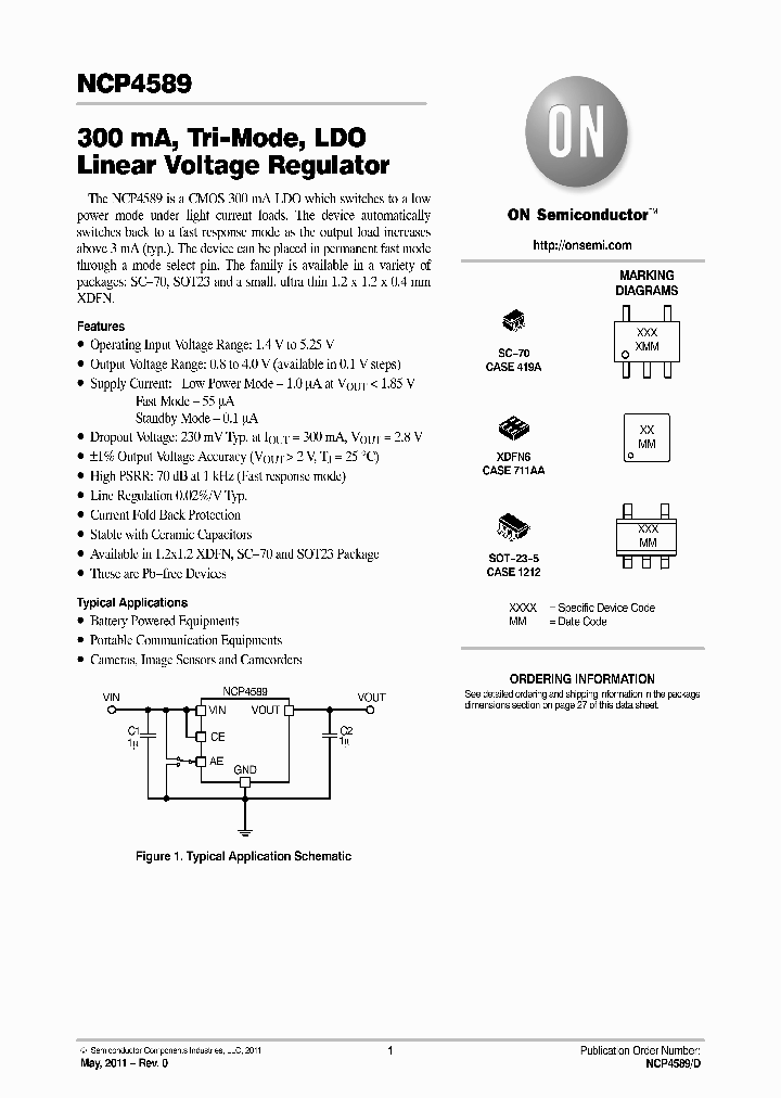 NCP4589DSN25T1G_2454285.PDF Datasheet