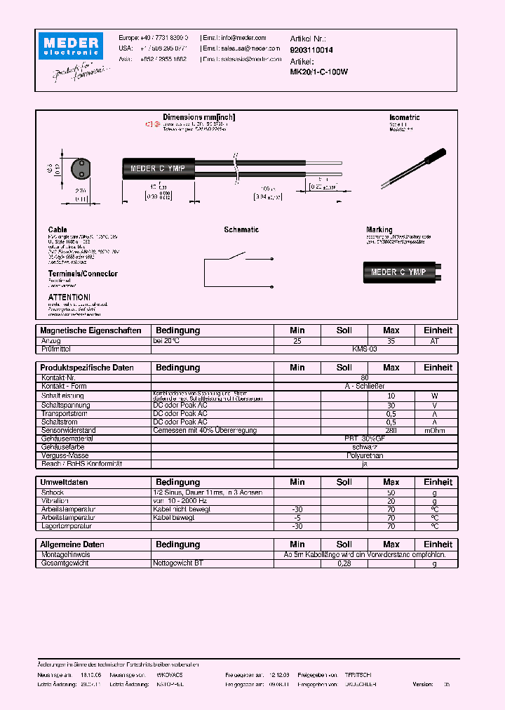 MK20-1-C-100WDE_2458362.PDF Datasheet