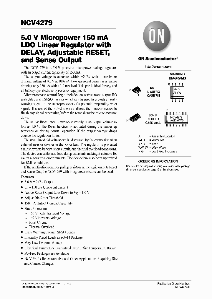 NCV4279_2491614.PDF Datasheet