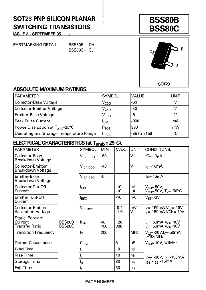 BSS80B_2515979.PDF Datasheet