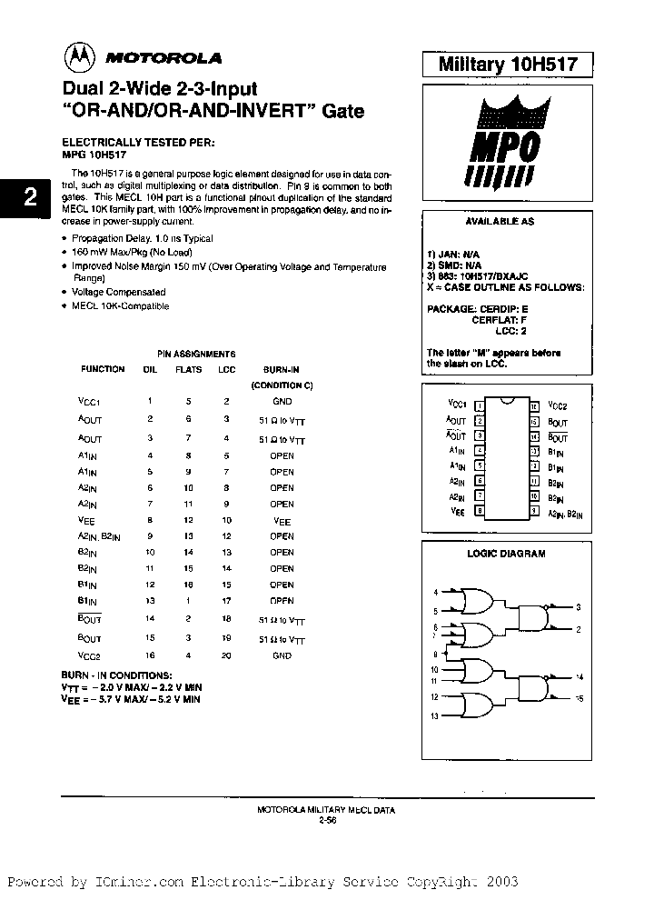 10H517BFAJC_2540177.PDF Datasheet