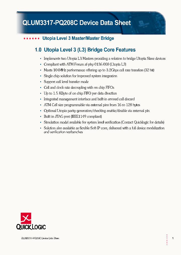 QLUM3317-PQ208C_2540840.PDF Datasheet