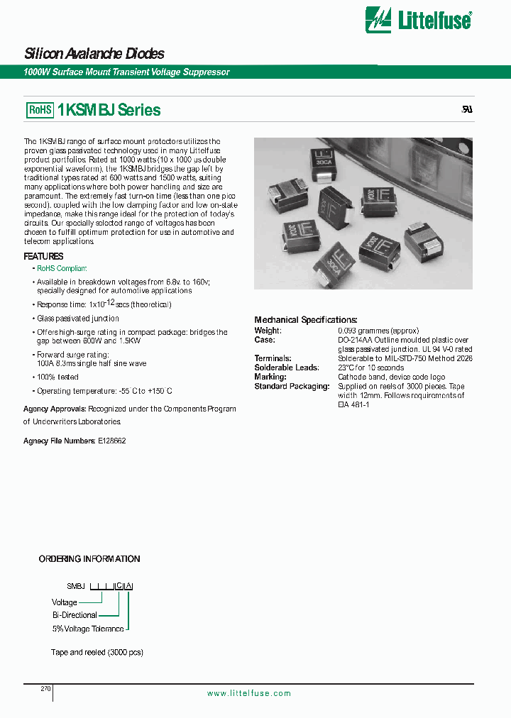 1KSMBJ11A_2546135.PDF Datasheet