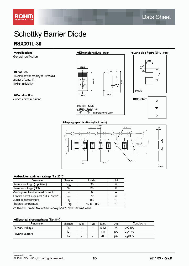 RSX301L-3011_2558795.PDF Datasheet