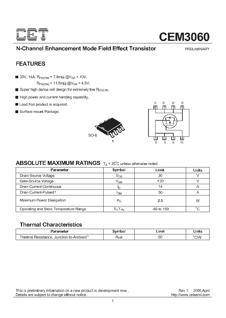 CEM3060_2562093.PDF Datasheet