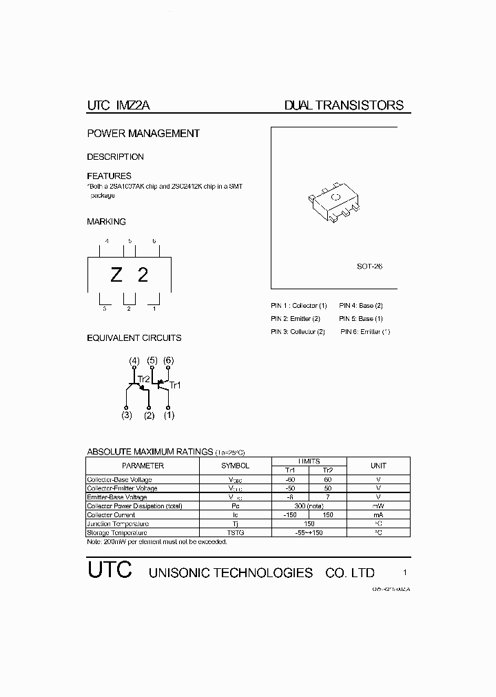 IMZ2A_2600437.PDF Datasheet