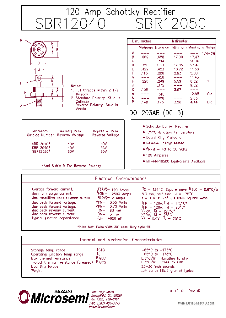 SBR12040_2617443.PDF Datasheet