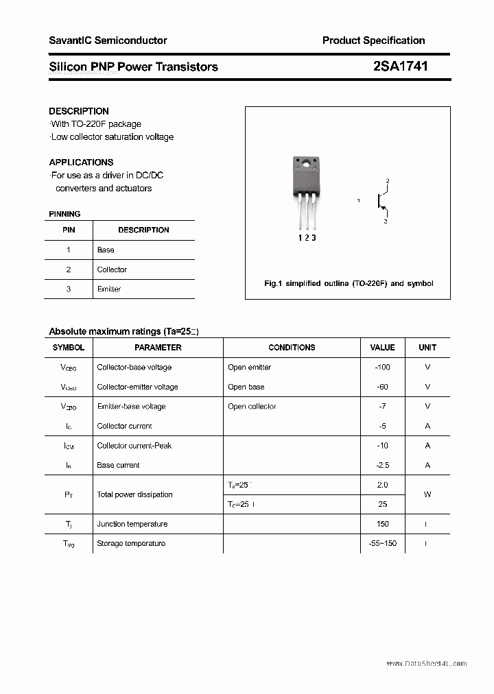 2SA1741_2643079.PDF Datasheet