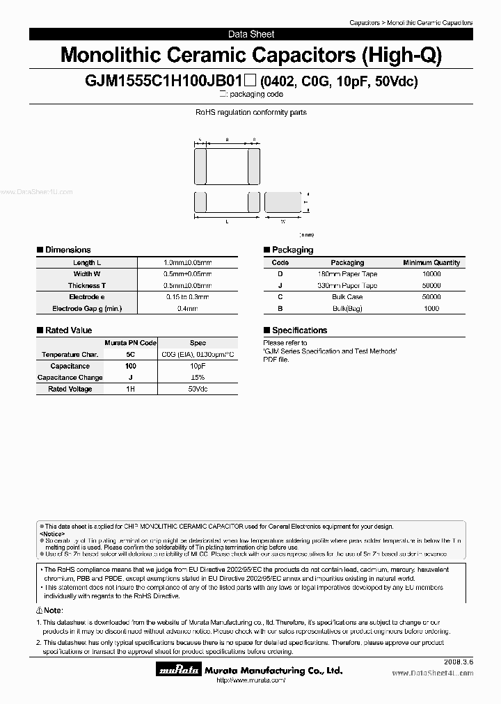 GJM1555C1H100JB01_2665389.PDF Datasheet