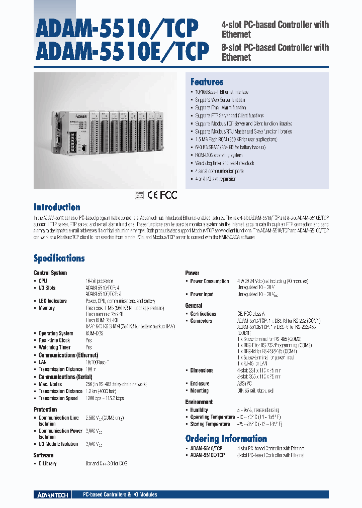 ADAM-5510E-TCP_2666564.PDF Datasheet