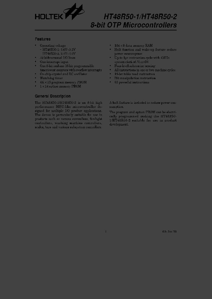 HT48R50-240DIP-A0_2682470.PDF Datasheet
