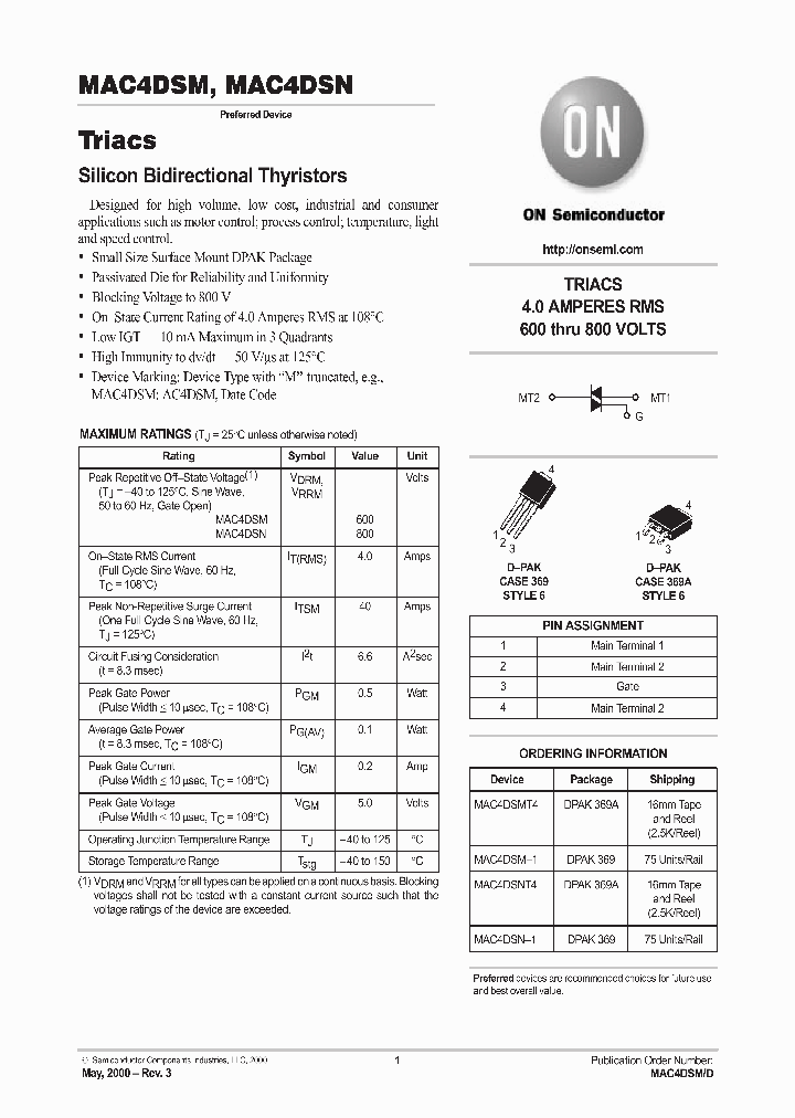 MAC4DSM-D_2692631.PDF Datasheet