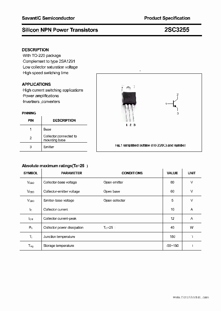 2SC3255_2700182.PDF Datasheet