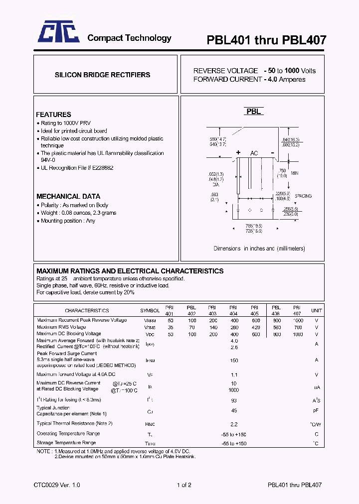 PBL401_2712186.PDF Datasheet