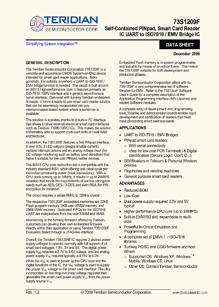 73S1209F_2712894.PDF Datasheet