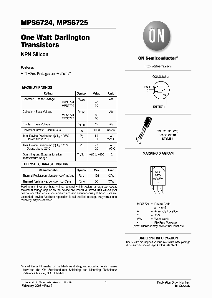 MPS6724_2719670.PDF Datasheet