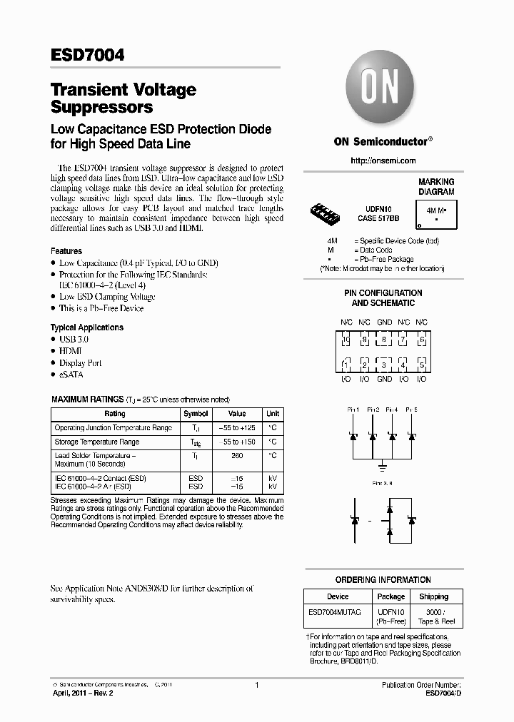 ESD7004_2719634.PDF Datasheet