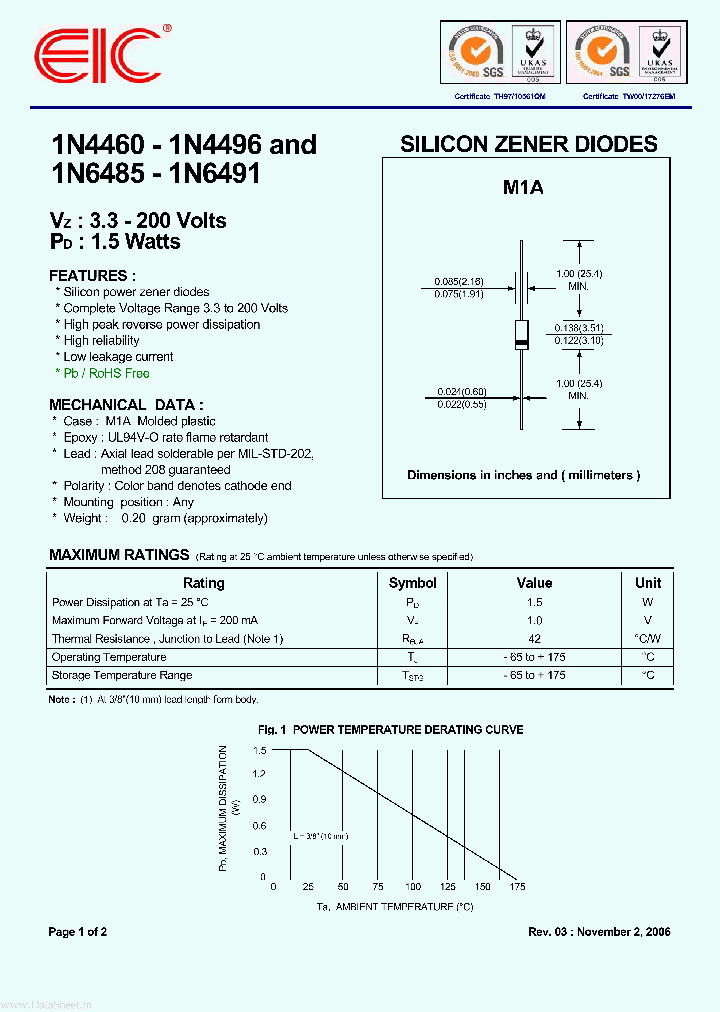 1N4461_2720084.PDF Datasheet