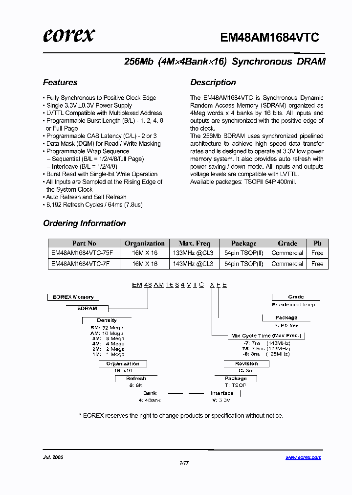 EM484M1684VTC-7FE_2720642.PDF Datasheet