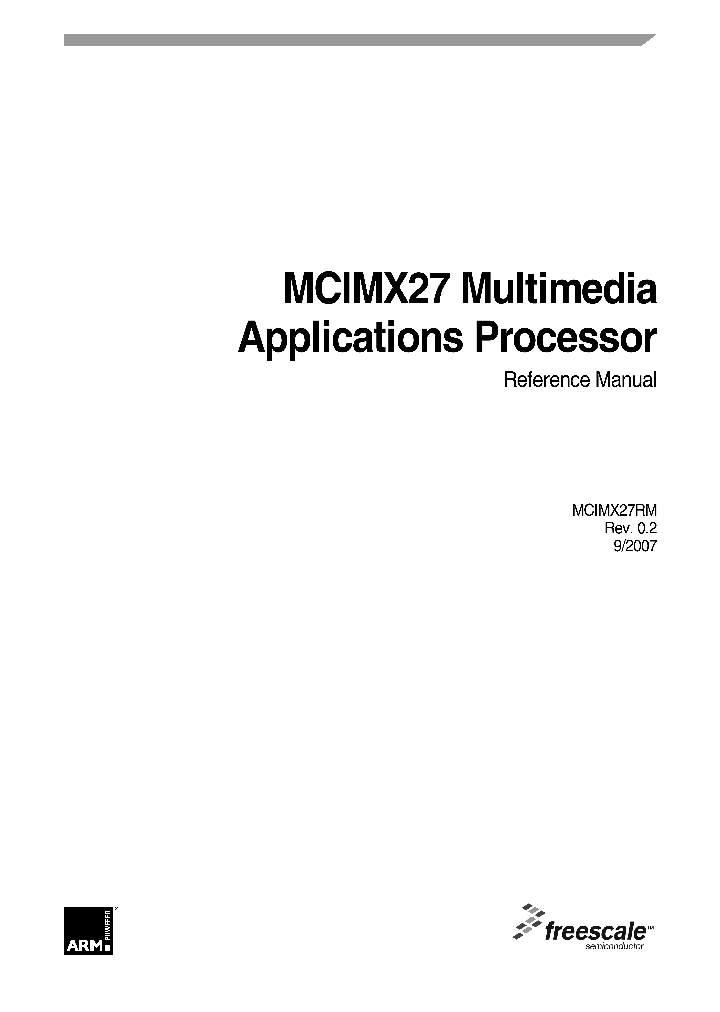 MCIMX27_2746354.PDF Datasheet
