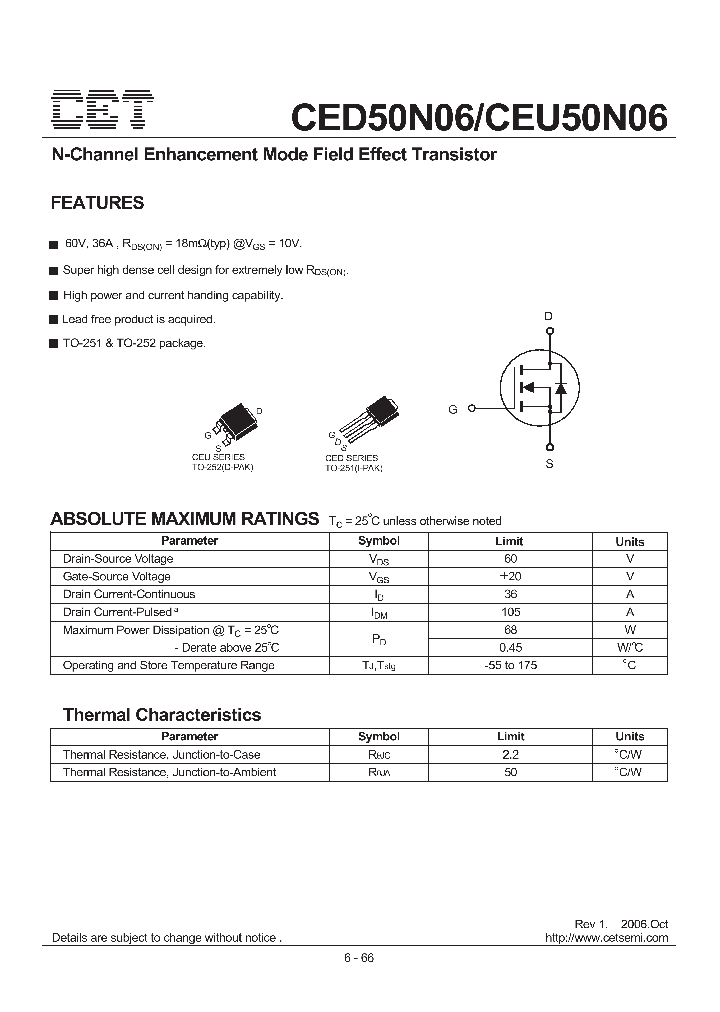 CEU50N06_2747162.PDF Datasheet