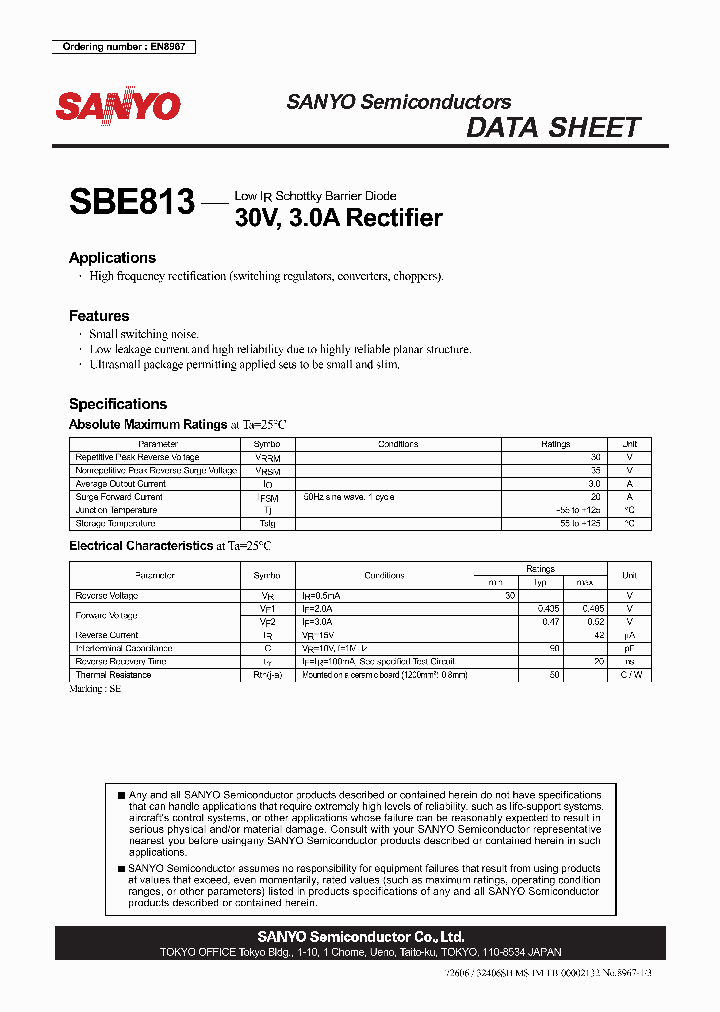 SBE813_2747750.PDF Datasheet