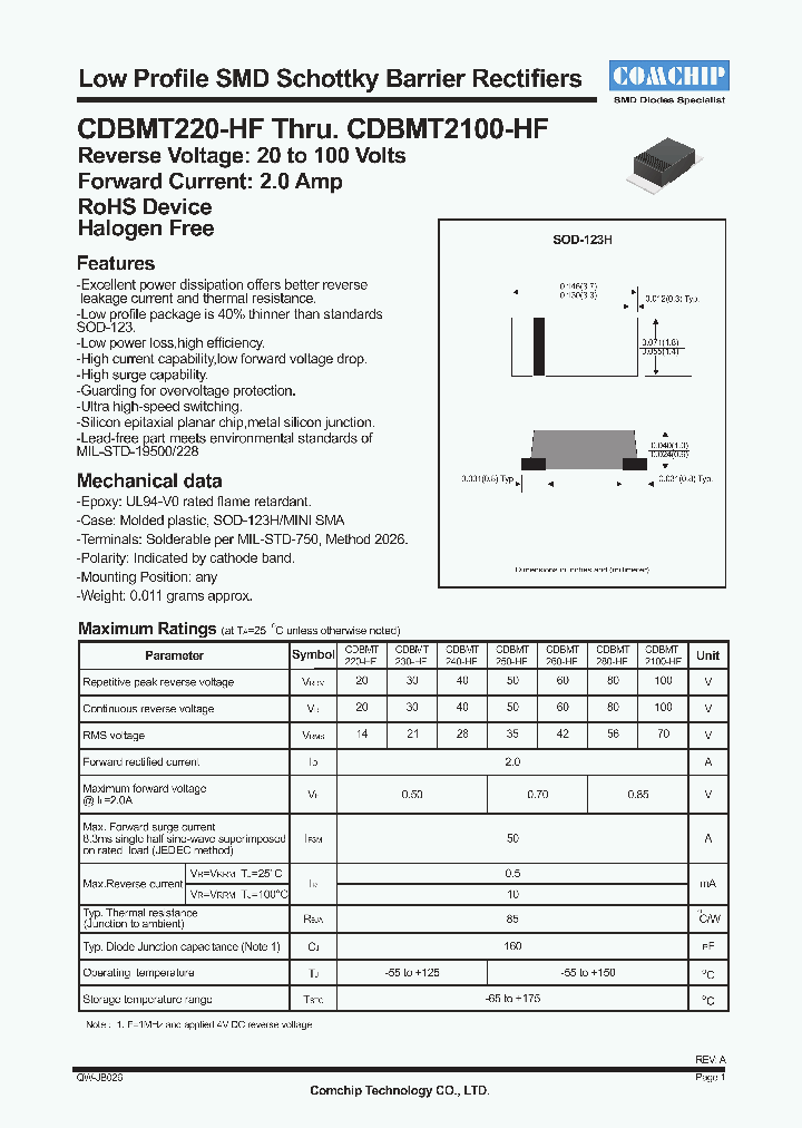 CDBMT230-HF_2762191.PDF Datasheet