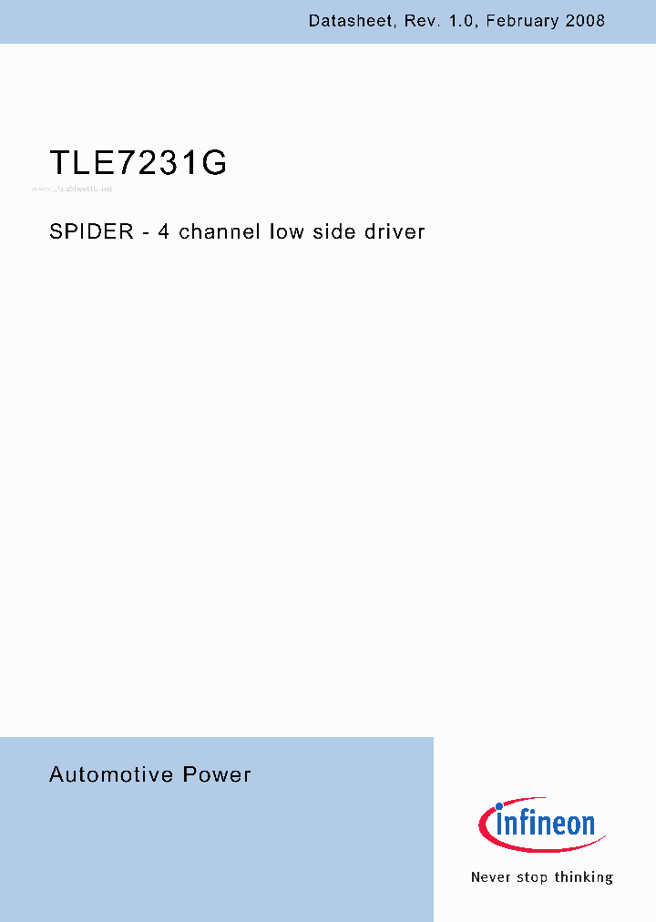 TLE7231G_2767643.PDF Datasheet