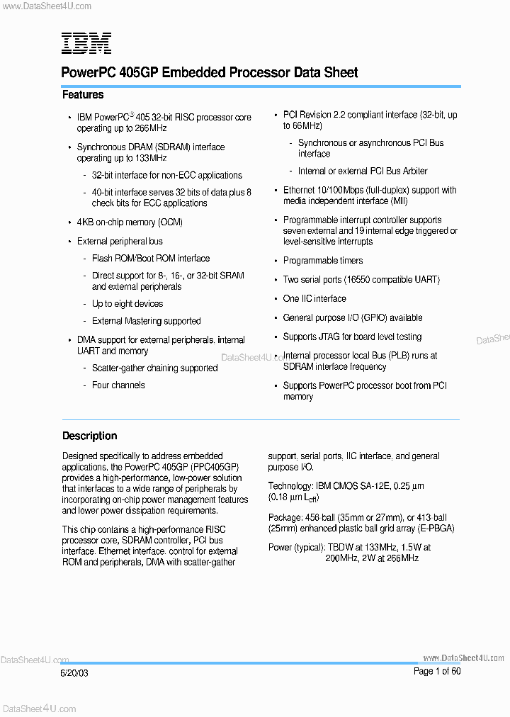 IBM25PPC405GP_2780190.PDF Datasheet