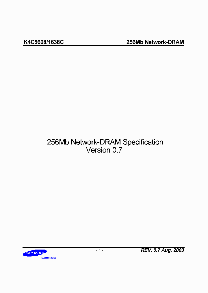 K4C561638C-TCDA_2799109.PDF Datasheet