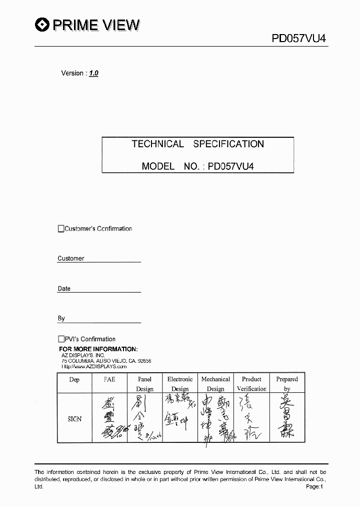 PD057VU4_2813746.PDF Datasheet