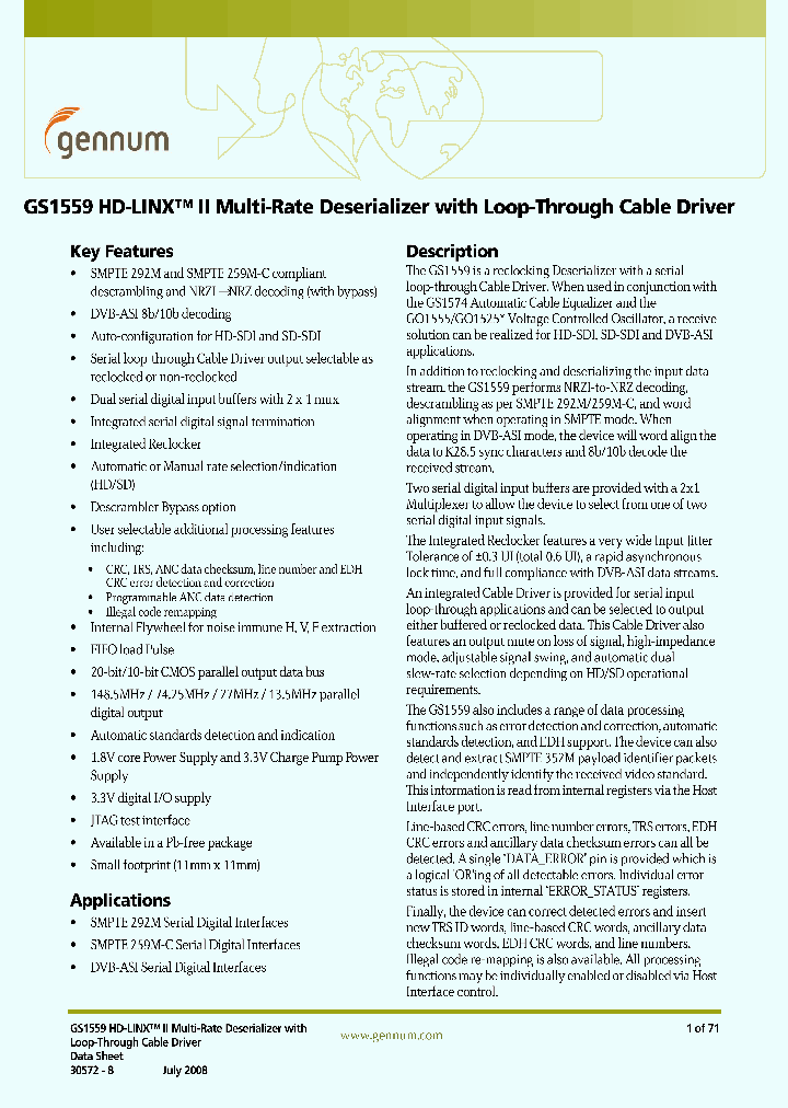 GS1559-CB_2820880.PDF Datasheet