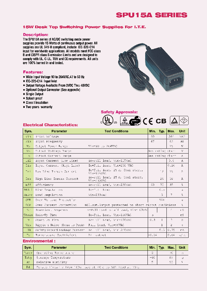 SPU15A-111_2824227.PDF Datasheet
