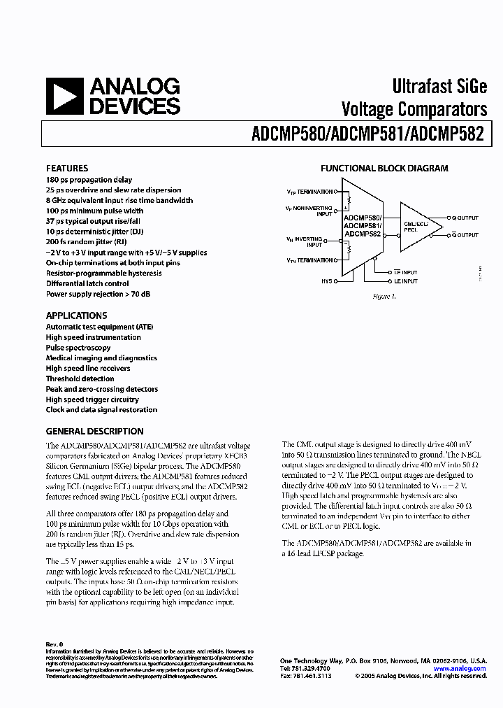 ADCMP580BCP-WP_2838725.PDF Datasheet