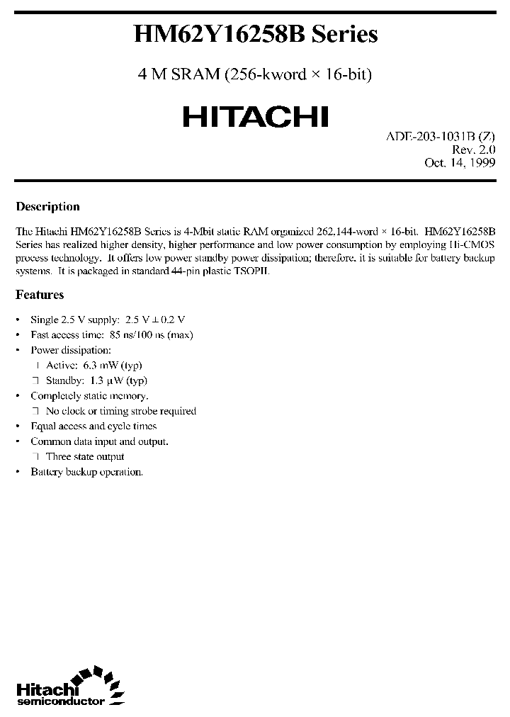 HM62Y16258BLTT-10SL_2842273.PDF Datasheet