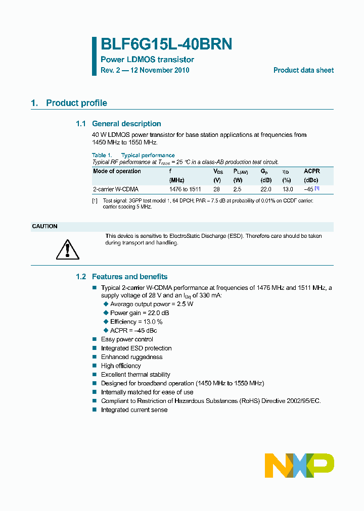 BLF6G15L-40BRN_2858306.PDF Datasheet