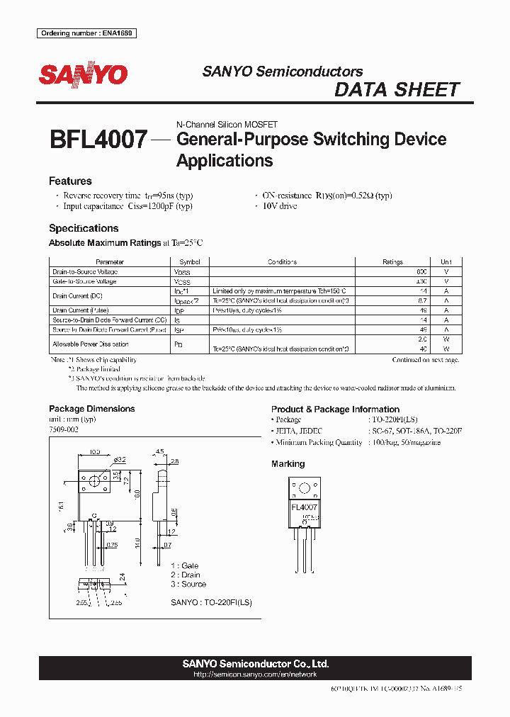BFL4007_2873534.PDF Datasheet