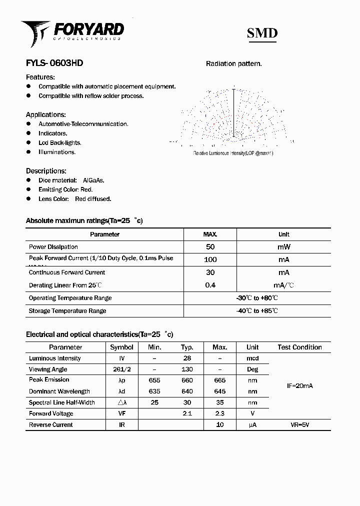 FYLS-0603HD_2882228.PDF Datasheet