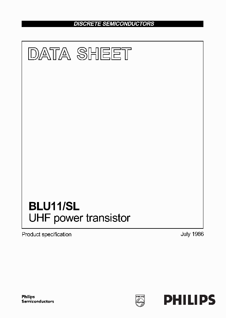 BLU11SL_2885088.PDF Datasheet