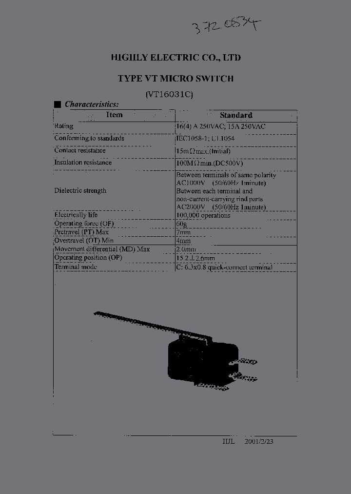 VT16031C_2887722.PDF Datasheet