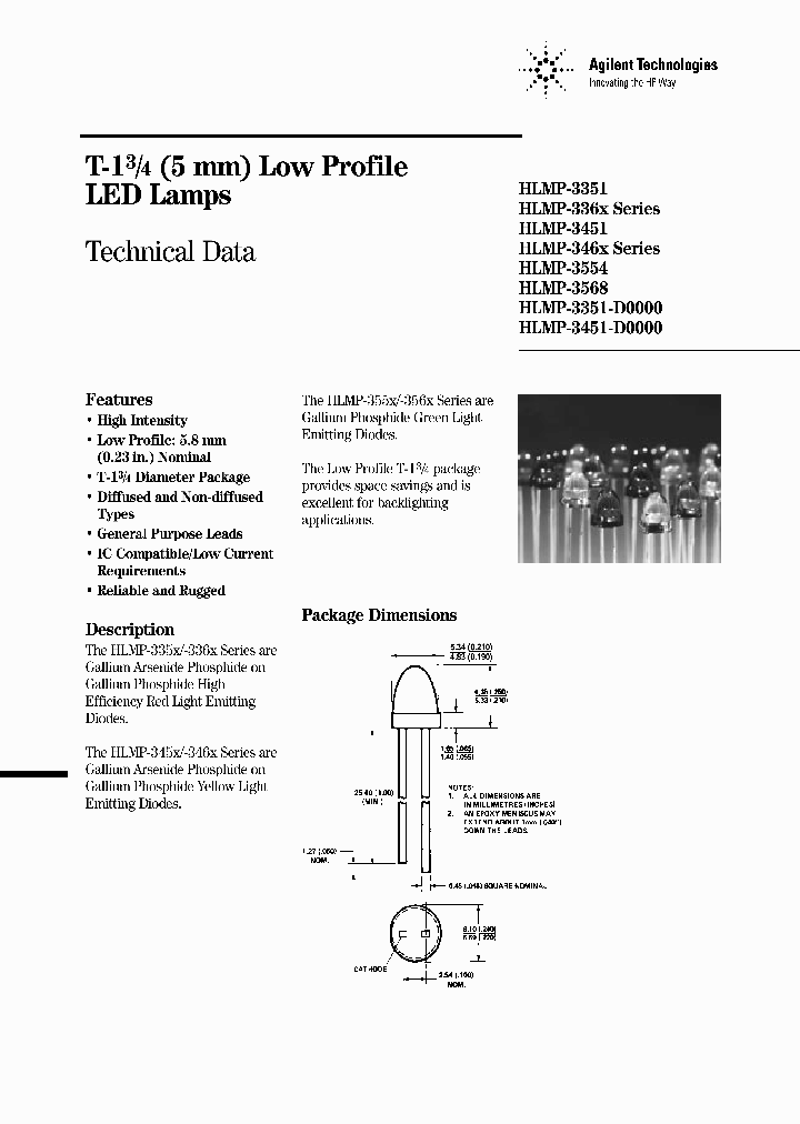 HLMP-3451-D0000_2897544.PDF Datasheet