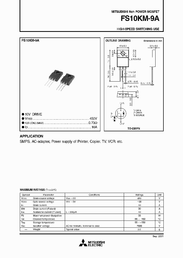 FS10KM-9A_2902835.PDF Datasheet