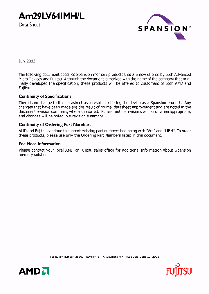 AM29LV641MHL_2905876.PDF Datasheet