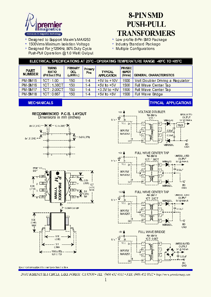 PM-SM15_2908500.PDF Datasheet